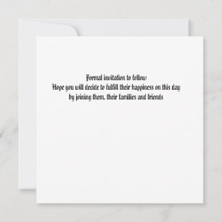 Flat Save the Date Wedding Amaryllis Red