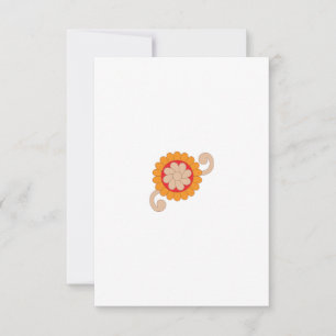 Flat Thank You Card Dankeskarte