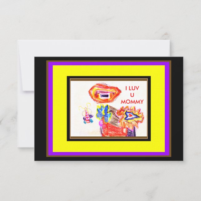 Flat Thank You Card jGibney The Museum Zazzle Dankeskarte (Vorderseite)