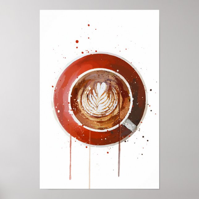 Flat White Poster (Vorne)