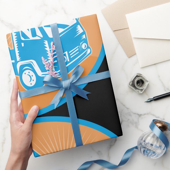 Flatbed Truck Geschenkpapier (Von Creator hochgeladen)