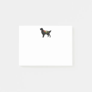 Flatbeschichteter Retriever Hunde Rasse Bohemisch Post-it Klebezettel