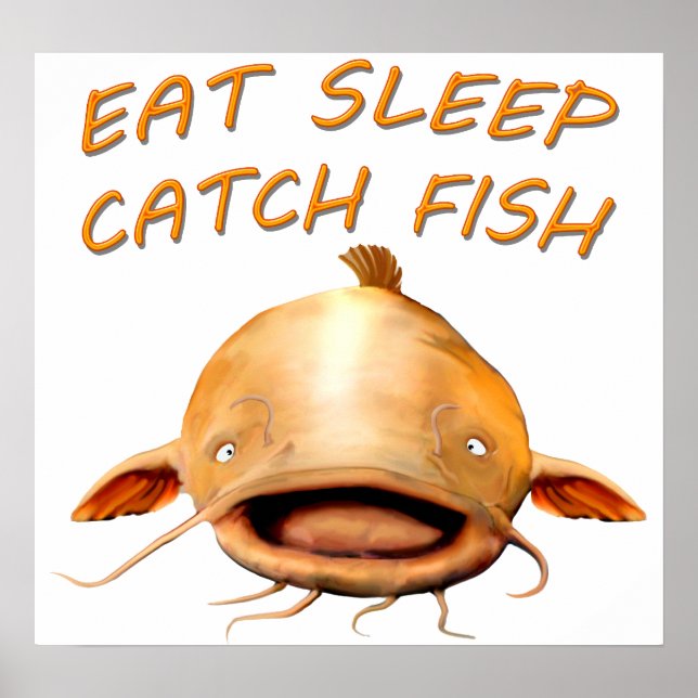 Flathead Catfish Poster (Vorne)
