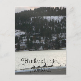 Flathead Lake , Montana Postkarte