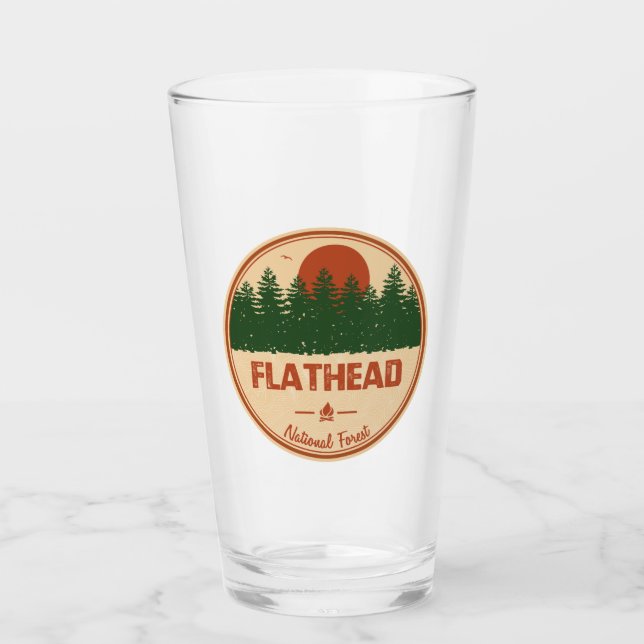 Flathead National Forest Glas (Vorderseite)