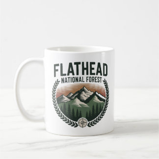 Flathead National Forest Montana Wilderness Kaffeetasse