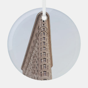 Flatiron Building New York City Ornament Aus Glas