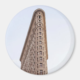 Flatiron building postcard magnet