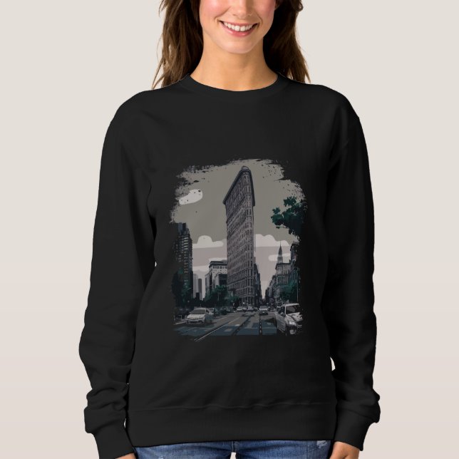 Flatiron Building Sweatshirt (Vorderseite)