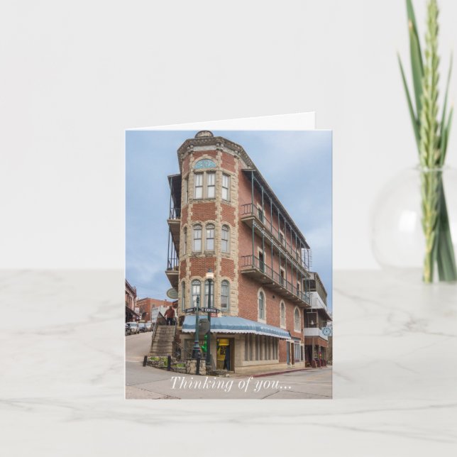 Flatiron Flats Eureka Denken Sie an Ihre Karte (Vorderseite)