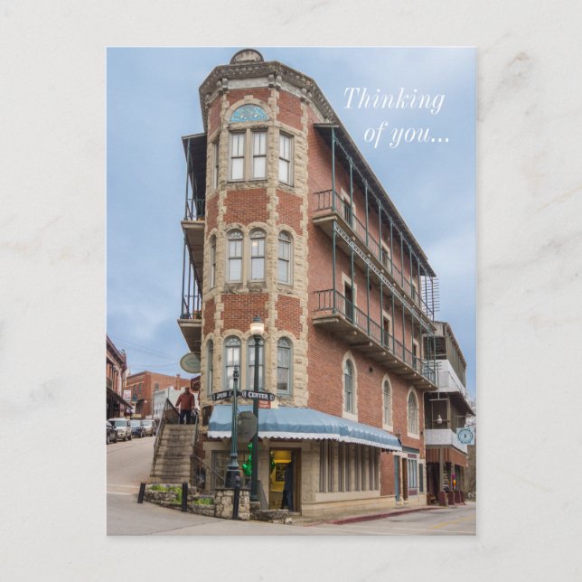 Flatiron Flats Eureka Denken Sie an Sie Postcard Postkarte (Vorderseite)