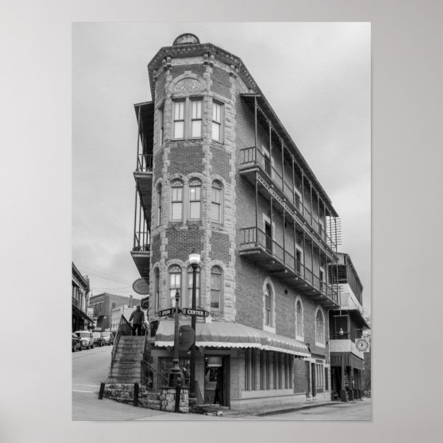 Flatiron Flats Eureka Graustufenposter Poster (Vorne)