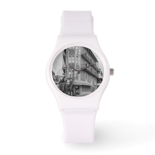 Flatiron Flats Eureka Grayscale Armbanduhr (Vorderseite)
