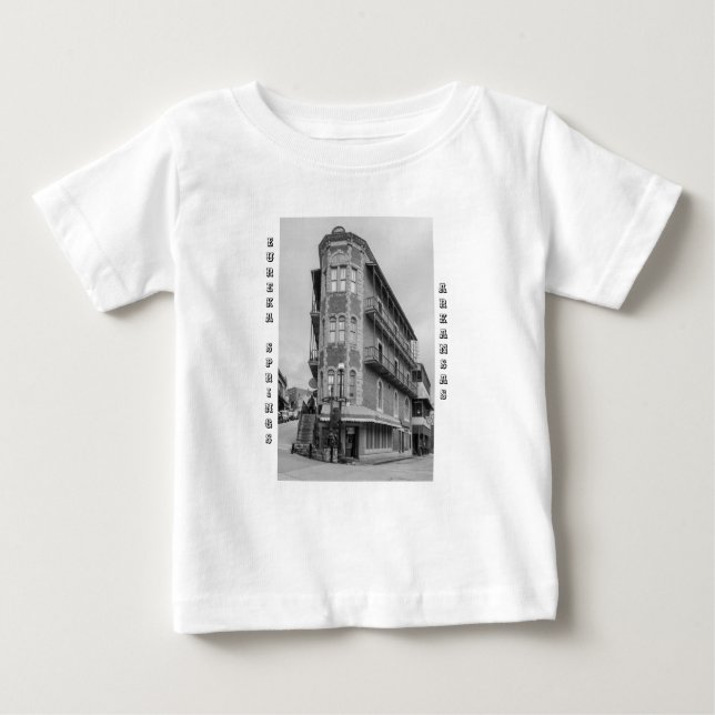 Flatiron Flats Eureka Grayscale Baby T - Shirt (Vorderseite)