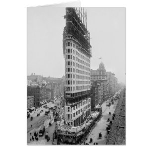 Flatiron Gebäude Construction, 1902