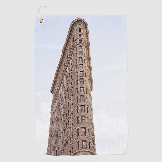 Flatiron-Gebäude Golfhandtuch (Vorderseite)