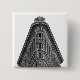 Flatiron Gebäude-Knopf Button