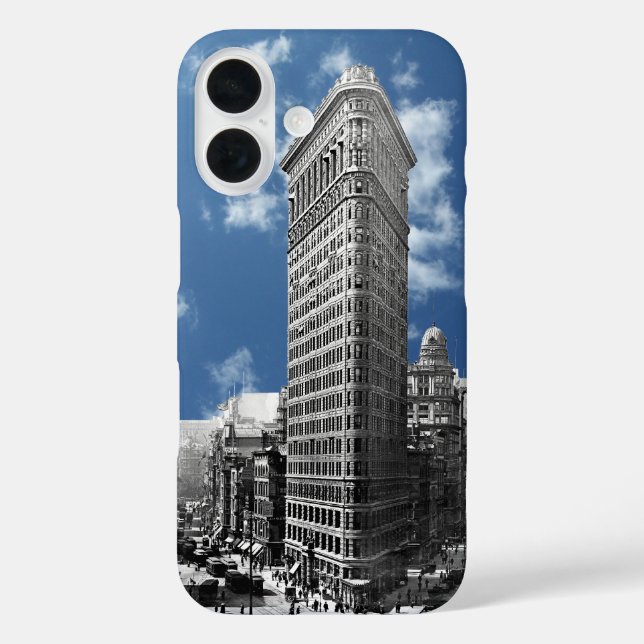 Flatiron Gebäude Manhattan 1910 Case-Mate iPhone Hülle (Rückseite)