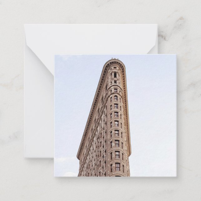 Flatiron-Gebäude Mitteilungskarte (Vorderseite)