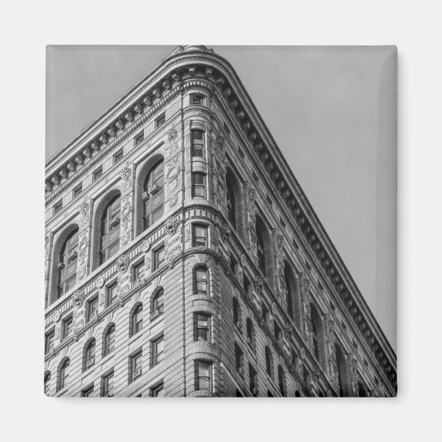 Flatiron Gebäude New York City Foto Magnet (Vorne)