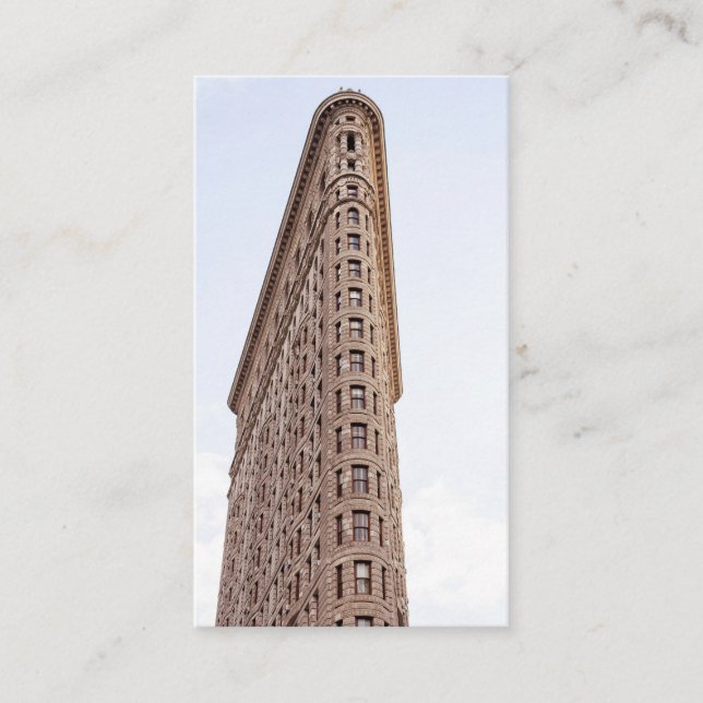 Flatiron-Gebäude Platzkarte (Vorderseite)