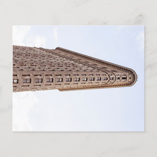 Flatiron-Gebäude-Postkarte Flyer (Vorne)