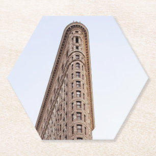 Flatiron-Gebäude-Postkarte Untersetzer