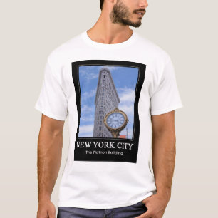 Flatiron Gebäude und Uhr 1C T-Shirt