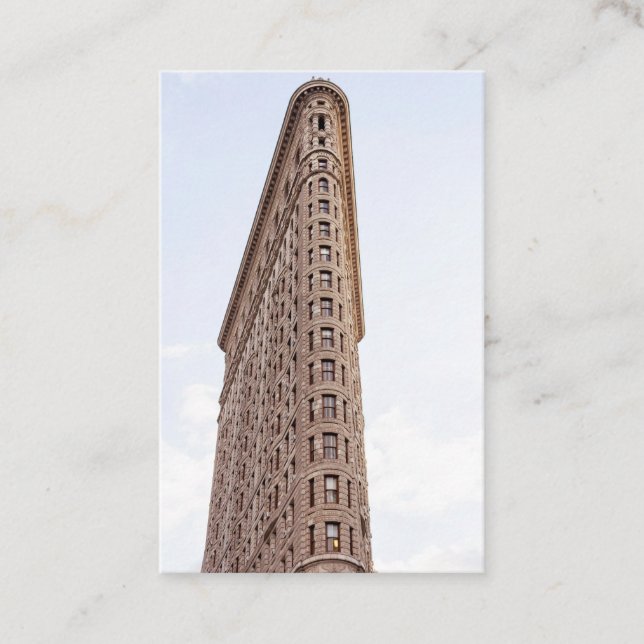 Flatiron-Gebäude Visitenkarte (Vorderseite)