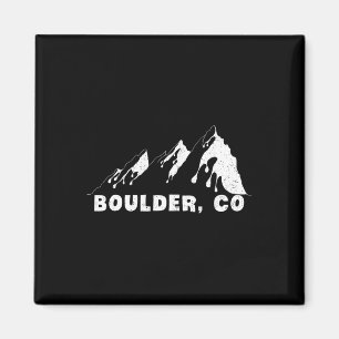 Flatirons Boulder Colorado Klettern Wandern Reisen Magnet