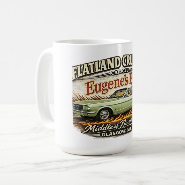 Flatland Cruisers/Sam and Jeffs Kaffeetasse (Vorderseite Links)