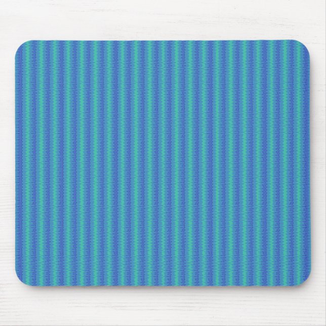 Flatline-Blues Mousepad (Vorne)