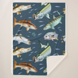 Flats Slam Rote Trommel, Karos, Snook & Speckforel Sherpadecke