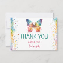 Flatter auf dem Regenbogen-Schmetterling 1. Geburt