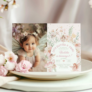 Flatter- und Wirbel-Fee Prinzessin jedes Alter Geb Einladung