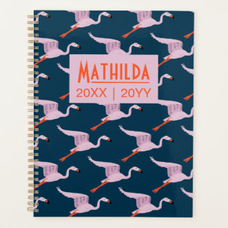 Flatternde Flamingos Planer
