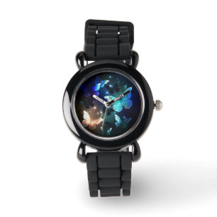 Flatternder Nachtfalter Armbanduhr