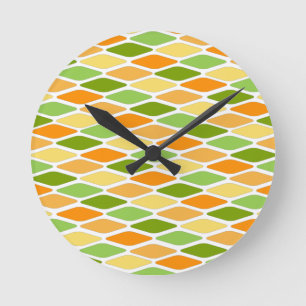 Flattly Diamonds Runde Wanduhr