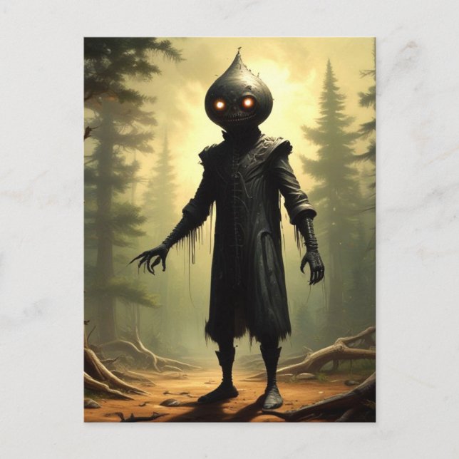 Flatwood Monster Cryptid Postkarte (Vorderseite)