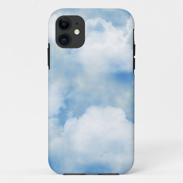 Flaumiger Wolken iPhone 5 kaum dort Fall Case-Mate iPhone Hülle (Rückseite)