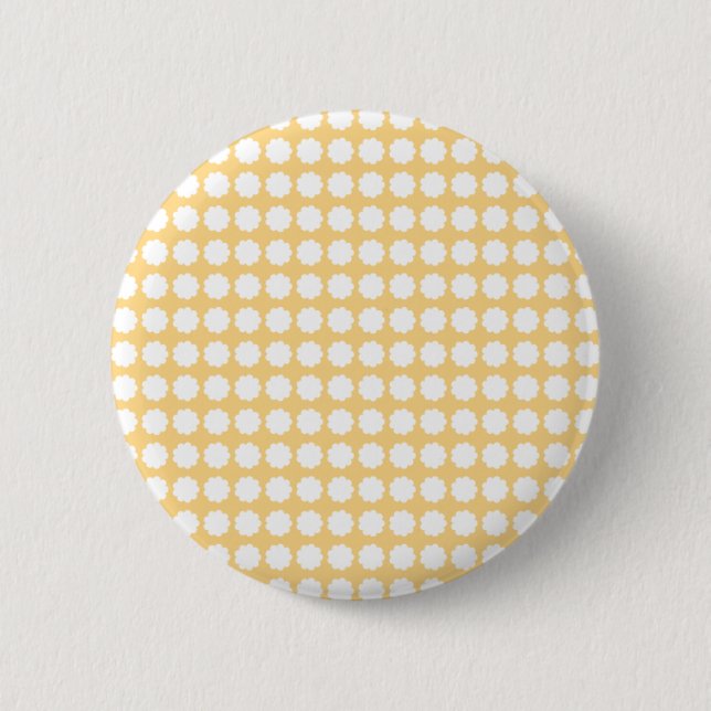 FLAUMIGES WOLKEN-KNOPF-GELB BUTTON (Vorderseite)