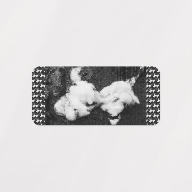 Flauschige Etiketten (Design 4)