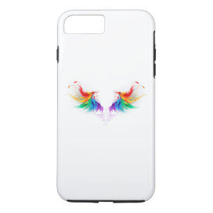 Flauschige Regenbogenflügel Case-Mate iPhone Hülle