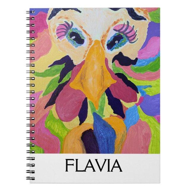 FLAVIER SPIRALKNOTEBOOK NOTIZBLOCK (Vorderseite)
