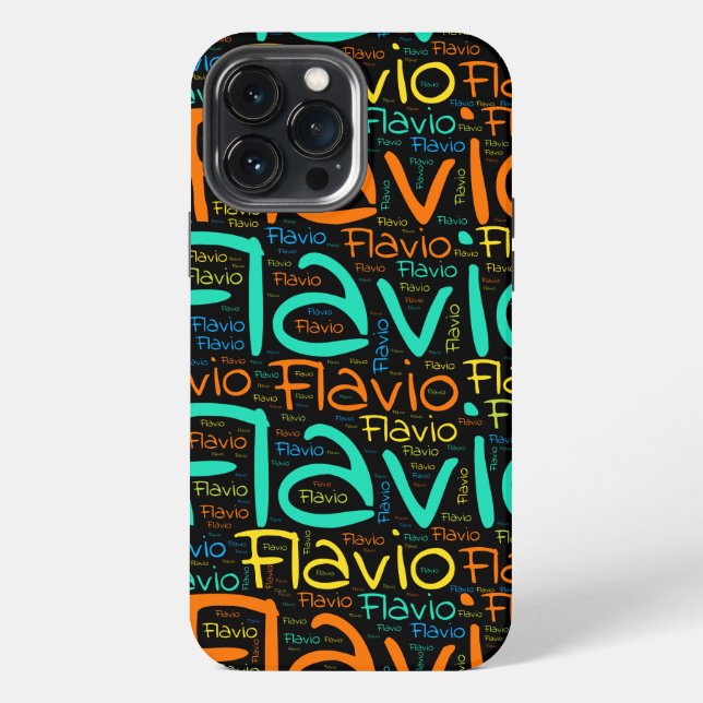 Flavio iPhone Hülle (Rückseite)