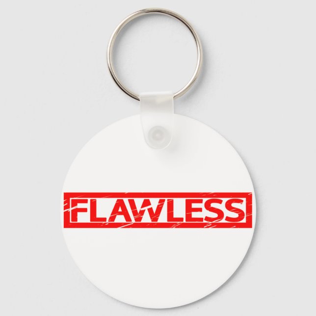Flawless-Briefmarke Schlüsselanhänger (Vorderseite)