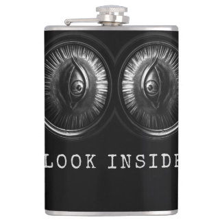 FlaxLux: Stilvolle Vinyl-Wrapped Flax Delights! Flachmann