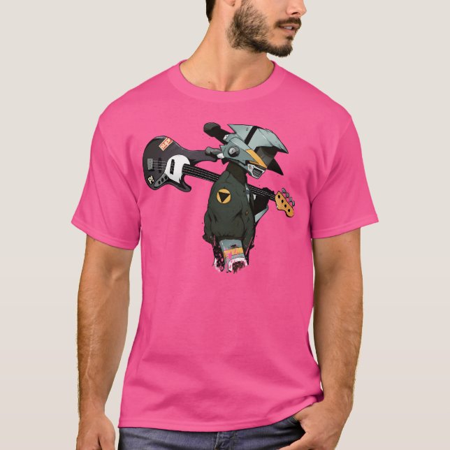 Flcl Guitar T-Shirt (Vorderseite)