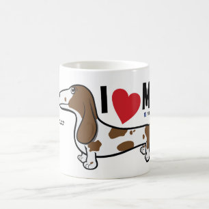 FLDR "ich Liebe mein" glatter Kaffeetasse