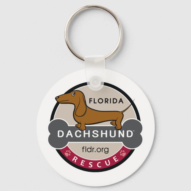 FLDR-Logo-Schlüsselanhänger Schlüsselanhänger (Vorderseite)